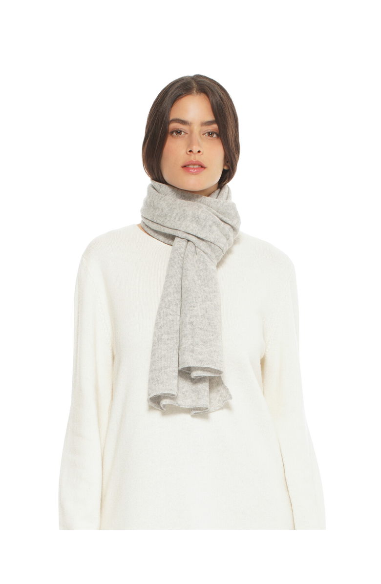 Monticelli Cashmere Pure Cashmere Cloud-Soft Scarf, Main, color, Light Grey