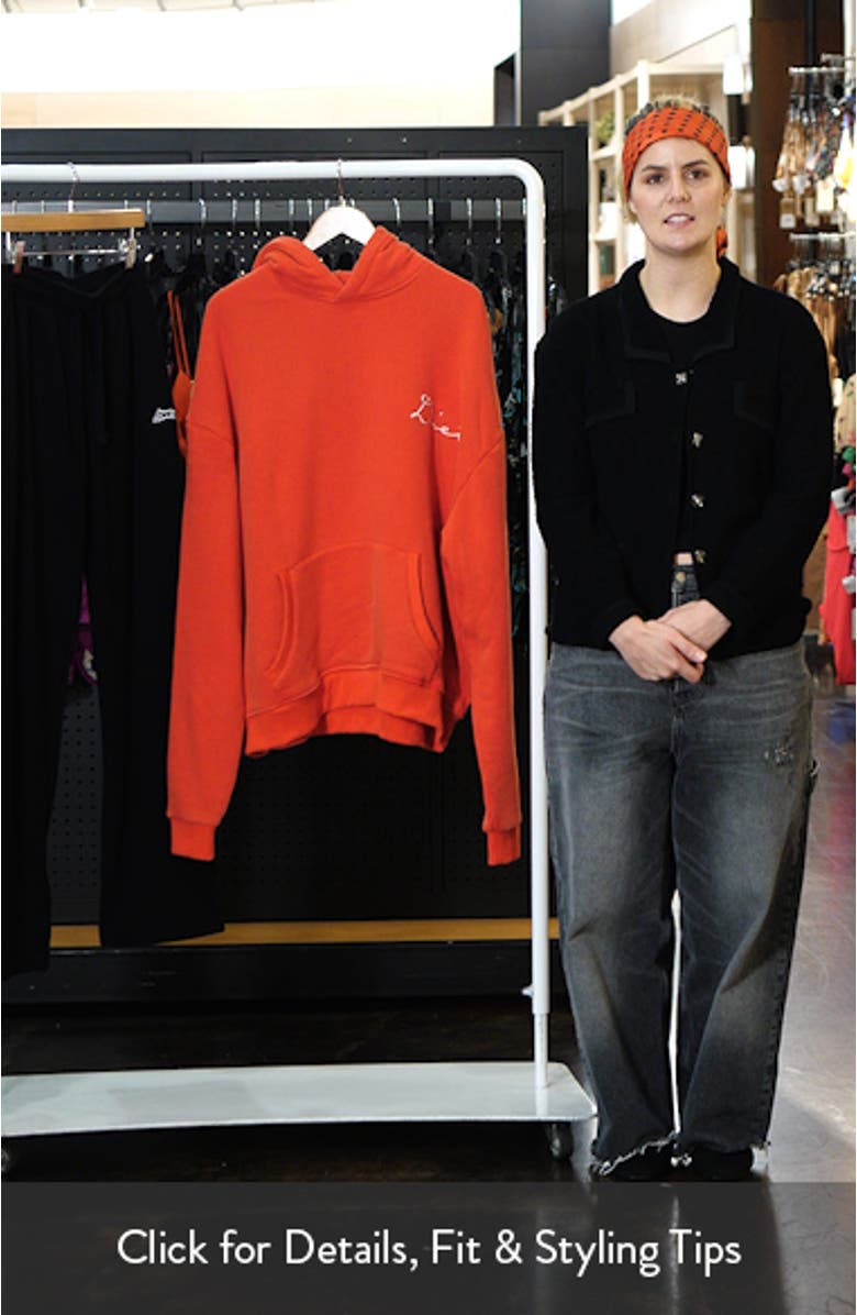 Chainstitch Cotton Hoodie, sales video thumbnail