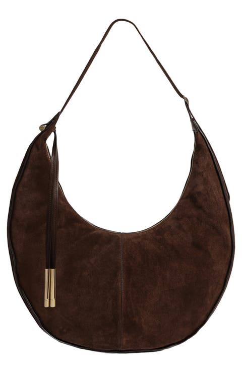Highline Leather Banana Hobo