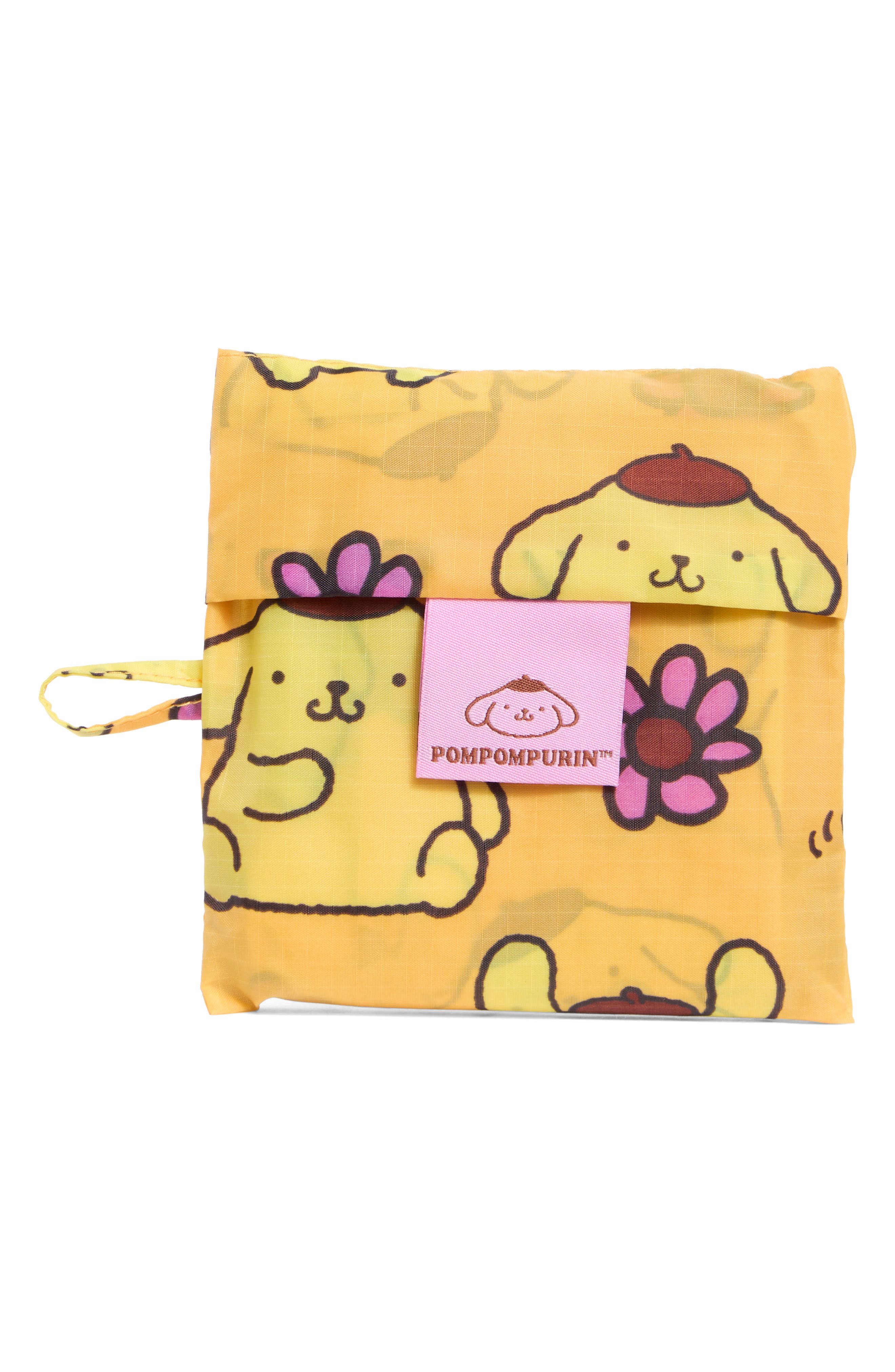 Standard Recycled Nylon Reusable Tote Bag, Alternate, color, POMPOMPURIN