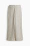  Light Beige/Dark Gray Striped