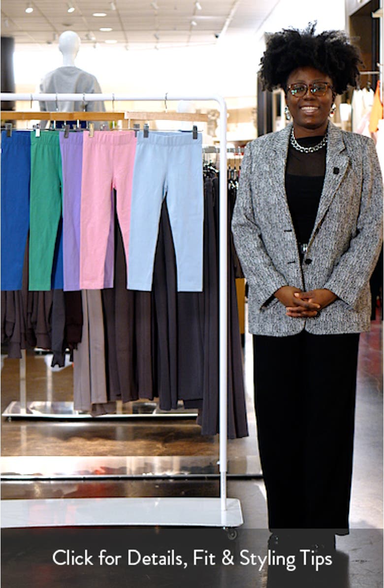 Kids' Assorted 5-Pack Stretch Cotton Blend Leggings, sales video thumbnail