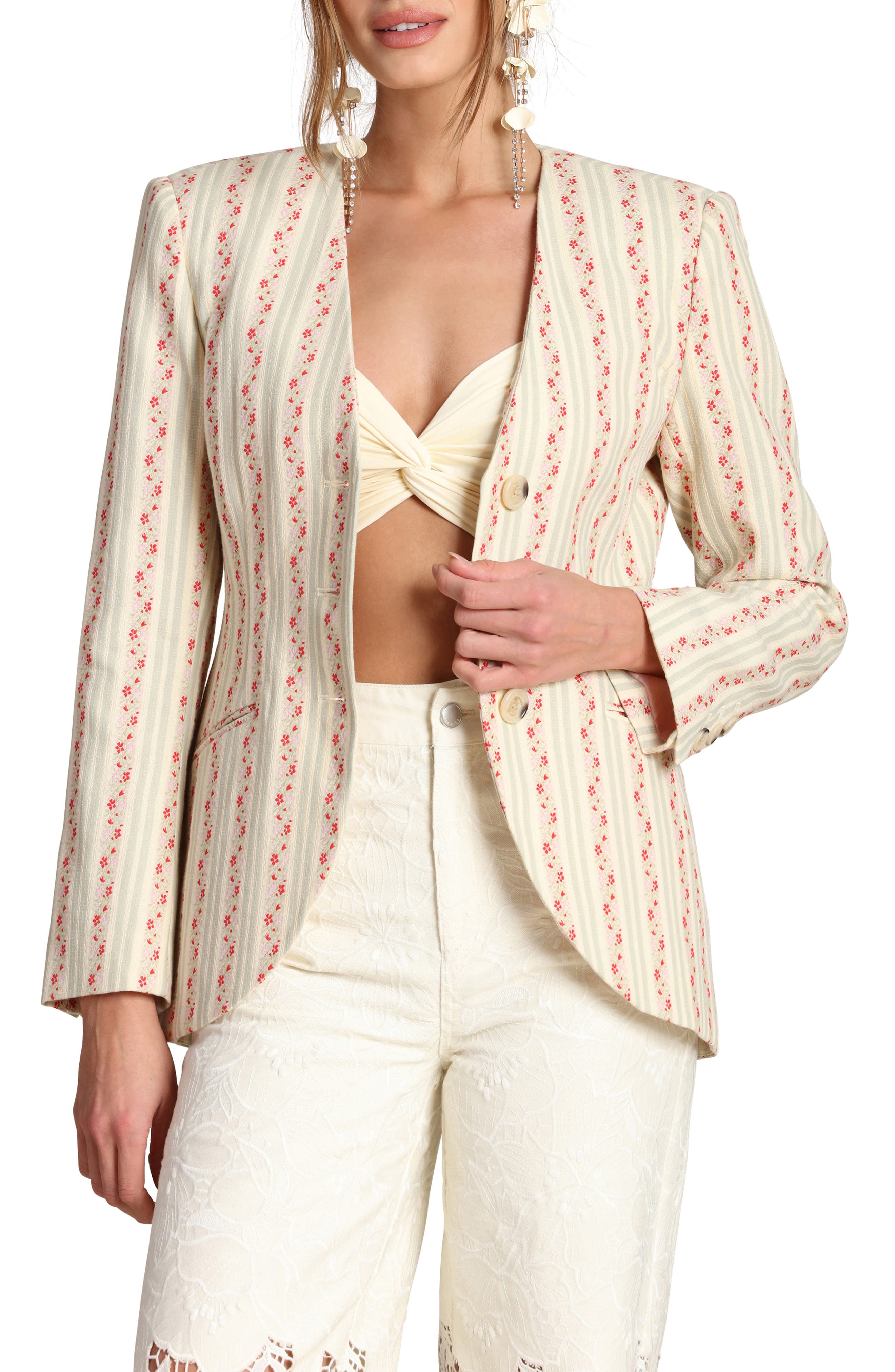 selected ROSE STRIPE MULTI