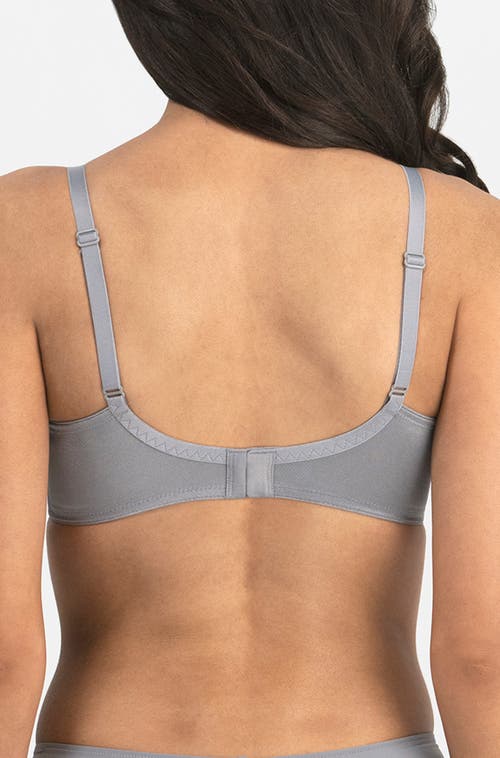 Dominique Intimates Mystique Seamles Minimizer Bra In Gray