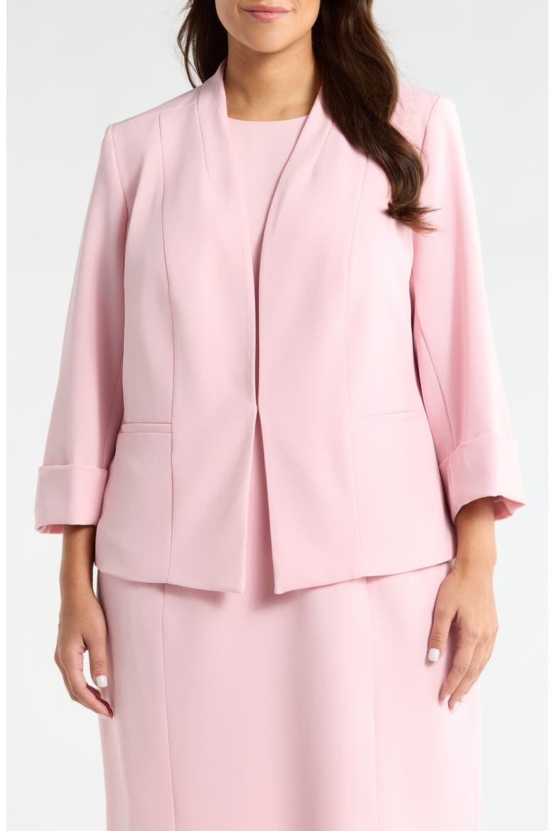 Cuff Sleeve Blazer, Main, color, TUTU PINK