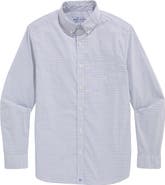 vineyard vines Wauwinet Performance Cotton Blend Button-Down Shirt