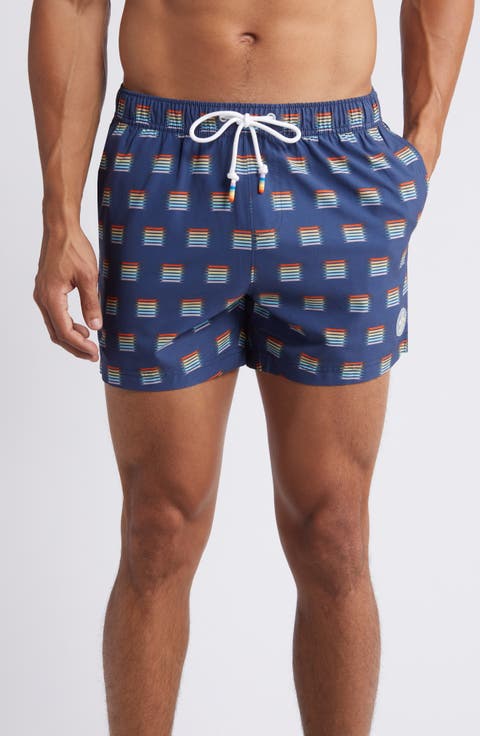 Print Swim Trunks
