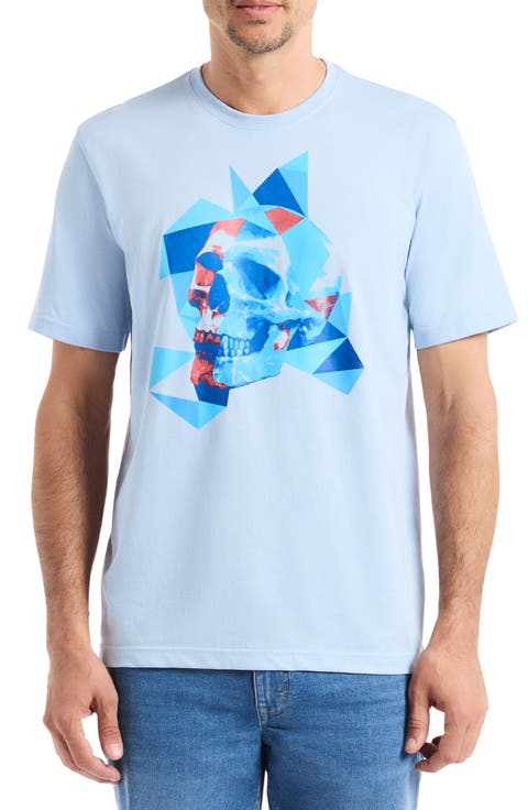 Diamond Skull Graphic T-Shirt