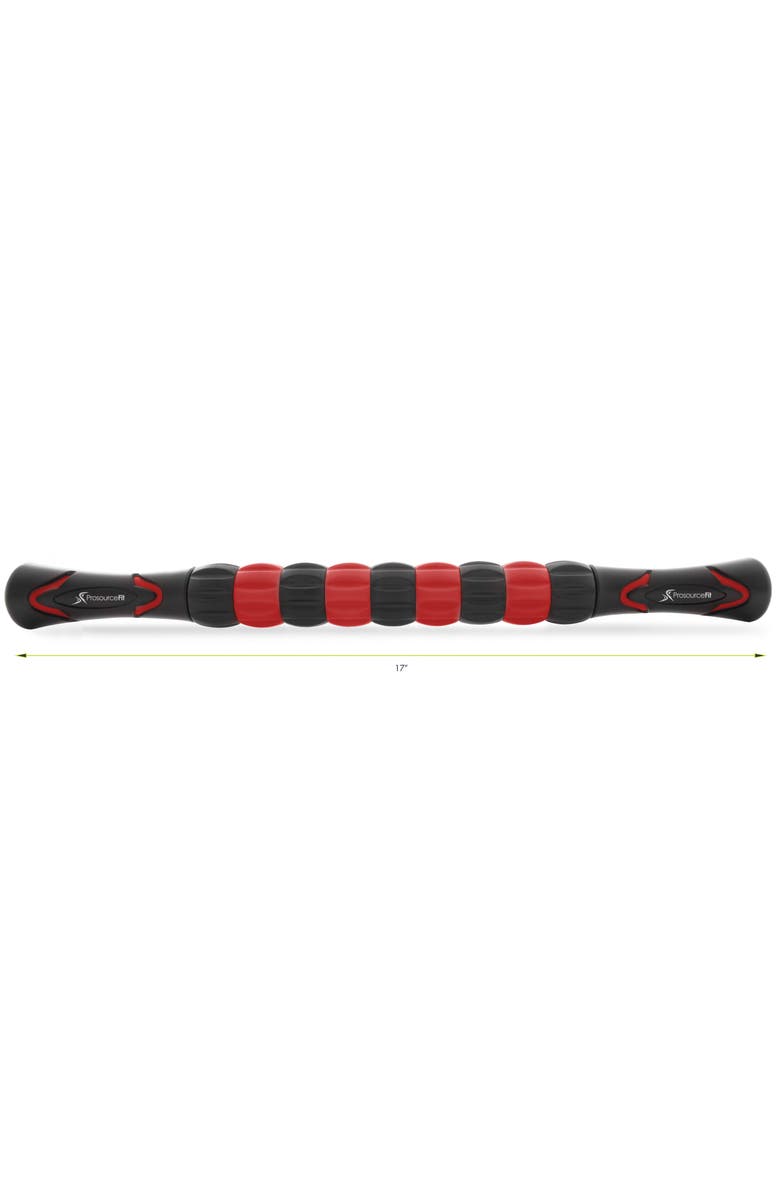 ProsourceFit Massage Stick Roller, Alternate, color, Black/Red