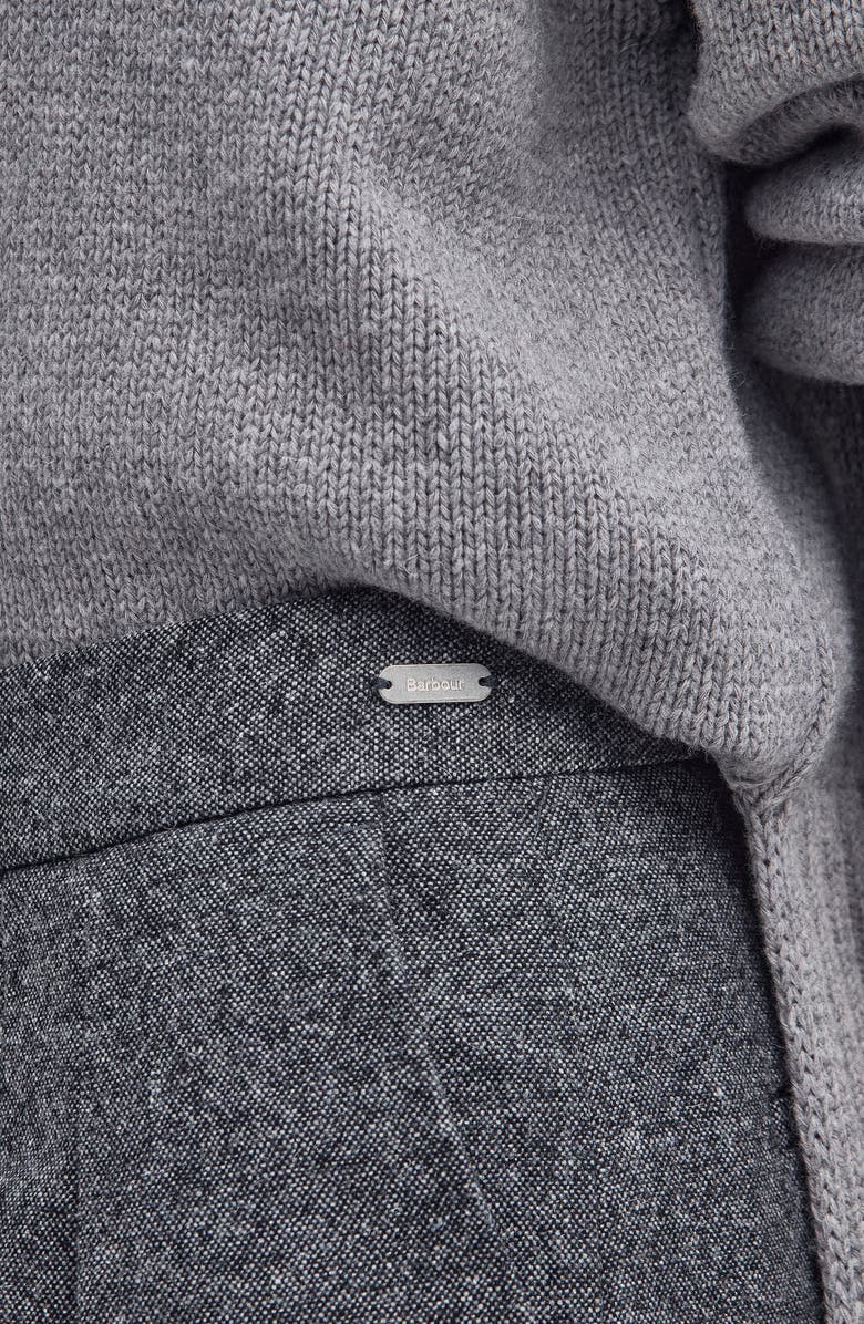 Barbour Veronica Pleated Front Wide Leg Pants, Alternate, color, Grey Multi