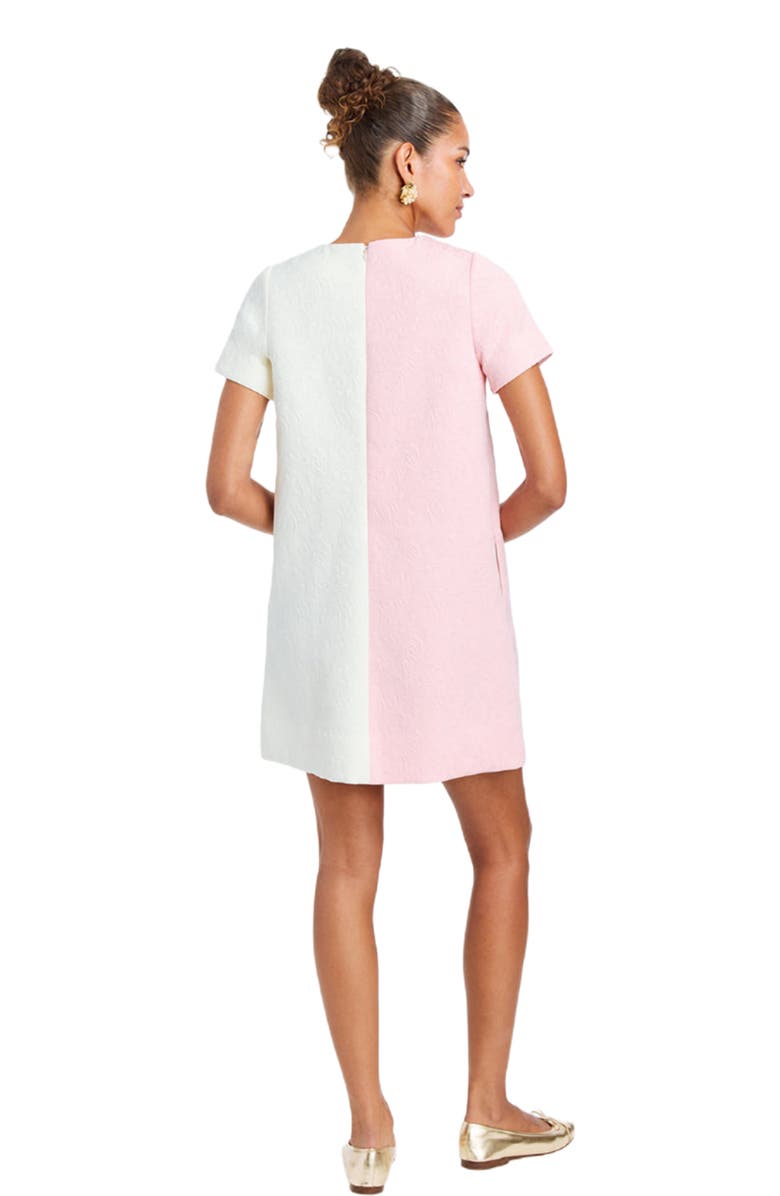 Mestiza New York Etta Sleeved Scallop Mini Dress, Alternate, color,