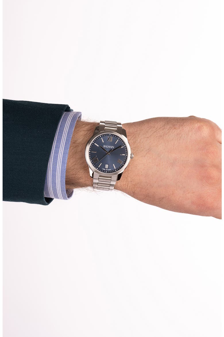 Madrigal Bracelet Watch, 40mm, Alternate, color, STAINLESS STEEL