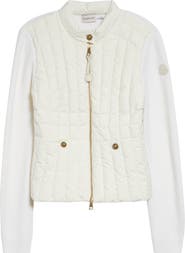 Moncler Mixed Media Down Jacket