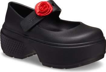 CROCS Stomp Rosette Mary Jane (Women) | Nordstromrack