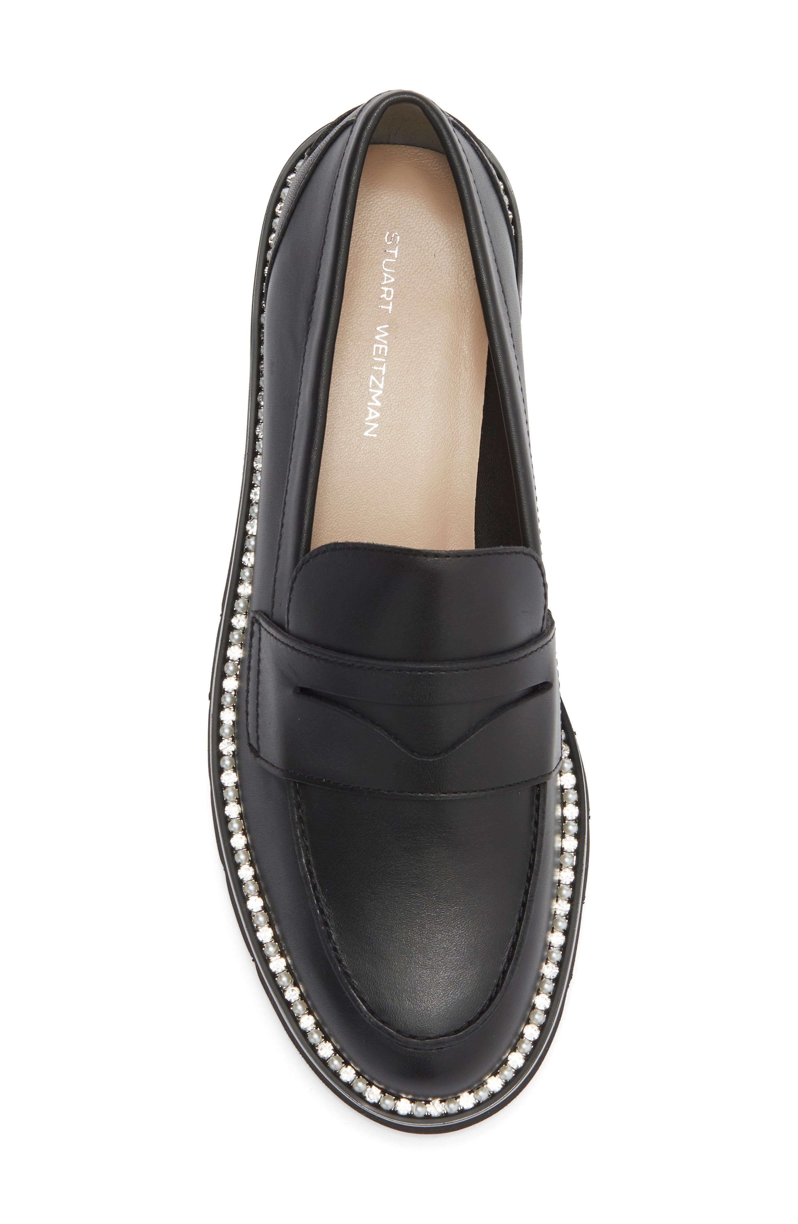 Monty Penny Loafer, Alternate, color, BLACK