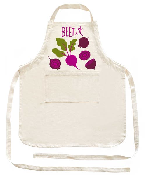 The Neighborgoods Beet Apron In White