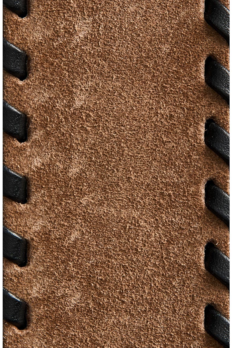 Benny Whipstitch Leather Belt, Alternate, color, DATTERO