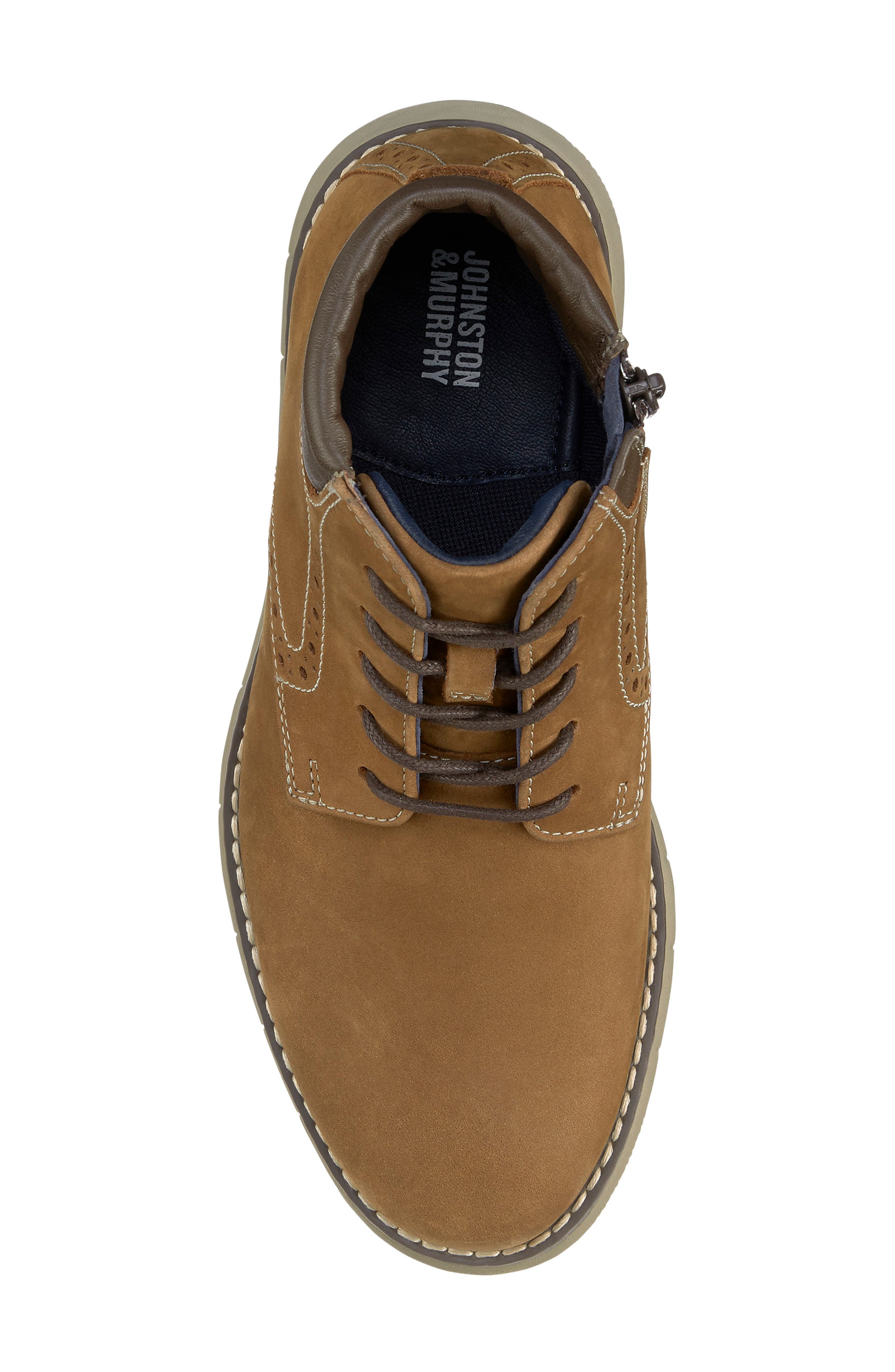 Johnston & Murphy Holden Plain Toe Boot, Alternate, color, 