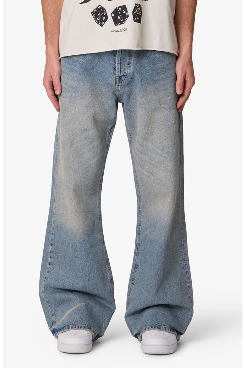 Kick Flare Jeans, Alternate, color, WESTERN BLUE