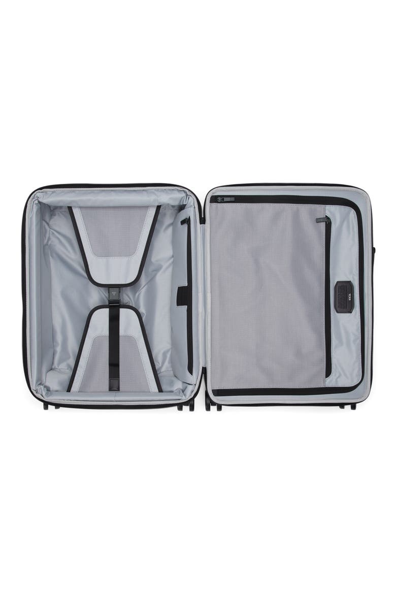 Alpha Large Dual Access Expandable Carry-On, Alternate, color, BLACK