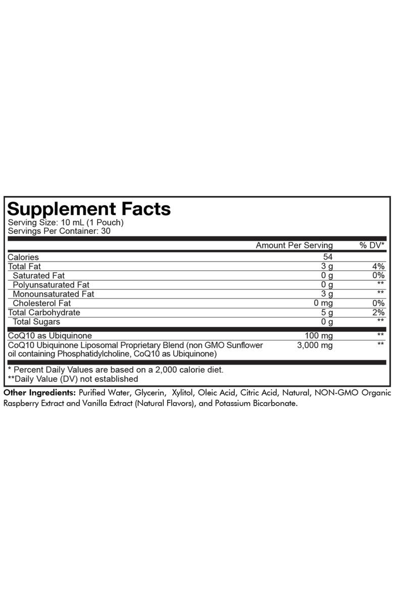 Codeage Wonder Heart Liquid CoQ10 Liposomal Ubiquinone Supplement, Alternate, color, White