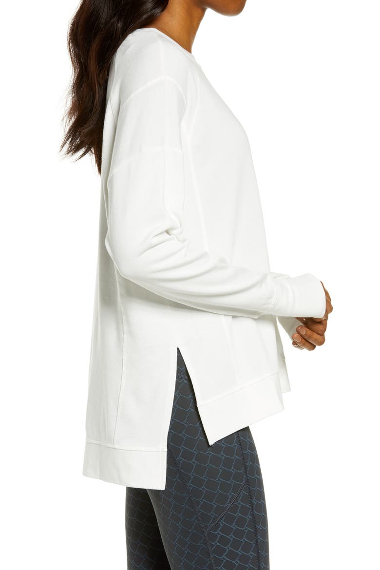 After Class Sweatshirt, Alternate, color, LILY WHITE