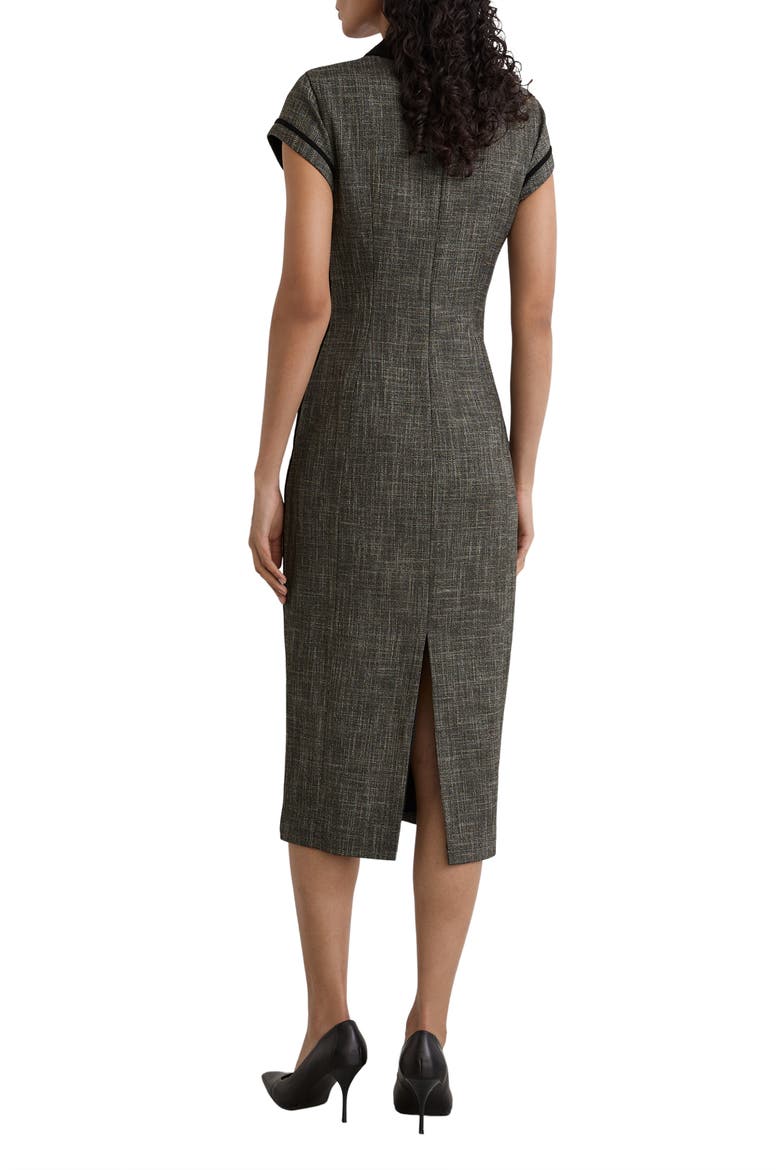 Ava Keyhole Sheath Dress, Alternate, color, GREY