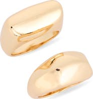 Leith 2-Pack Assorted Signet Rings