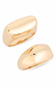 2-Pack Assorted Signet Rings