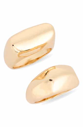 2-Pack Assorted Signet Rings