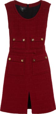 Giambattista Valli Sleeveless Bouclé Dress