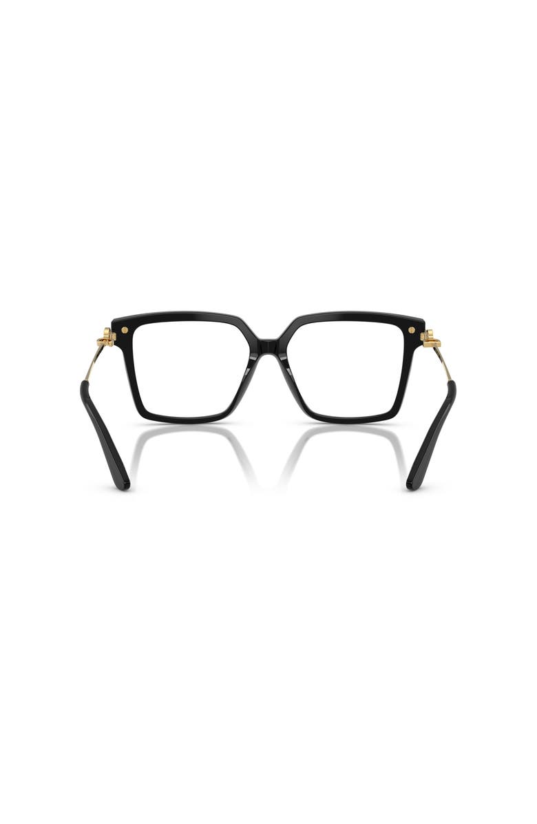 Dolce&Gabbana 54mm Square optical glasses, Alternate, color, Black