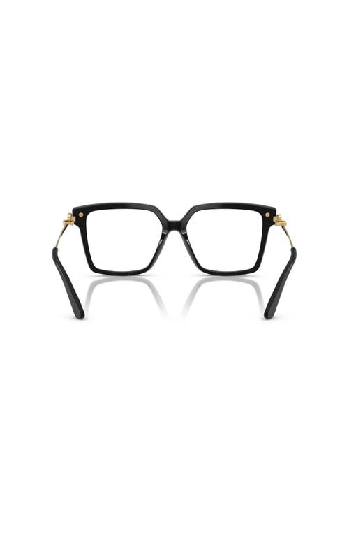Dolce & Gabbana Dolce&gabbana 54mm Square Optical Glasses In Black