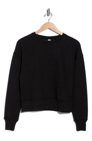 Balance Collection Nia Pullover Sweatshirt In Black