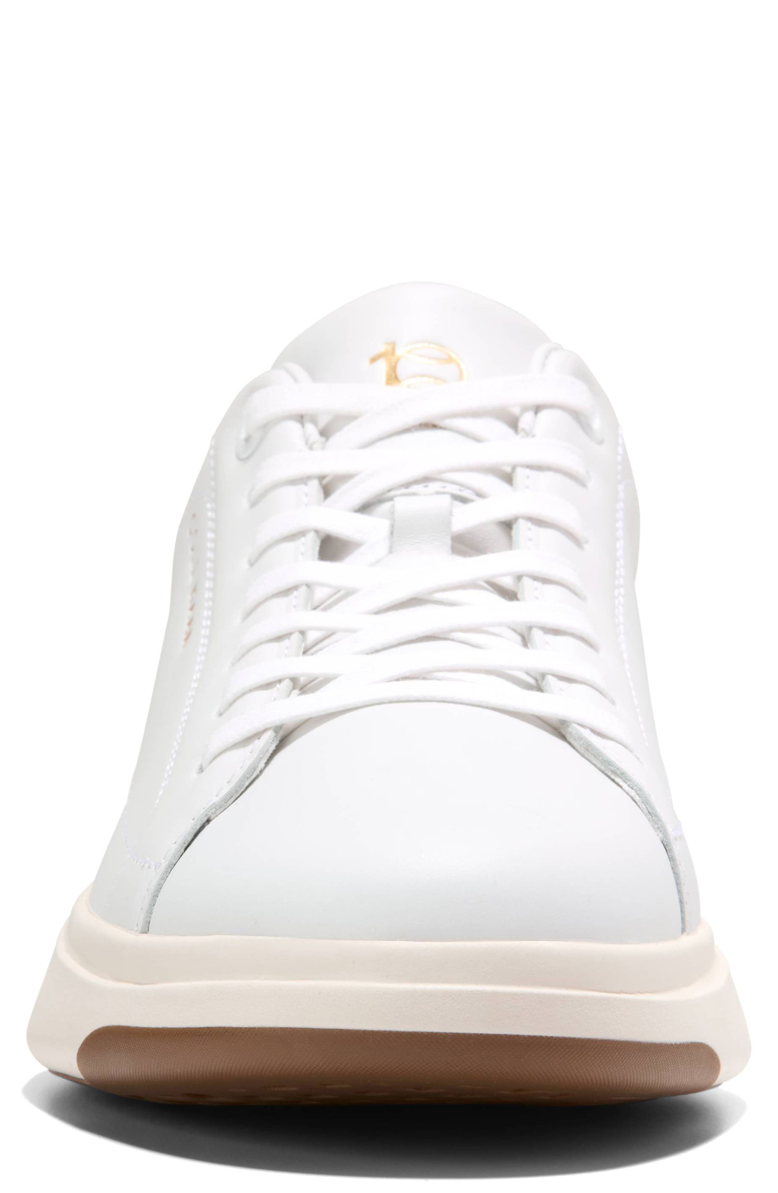 Cole Haan GrandPro Tennis 2.0 Sneaker, Alternate, color, Optic White / Green Jacket