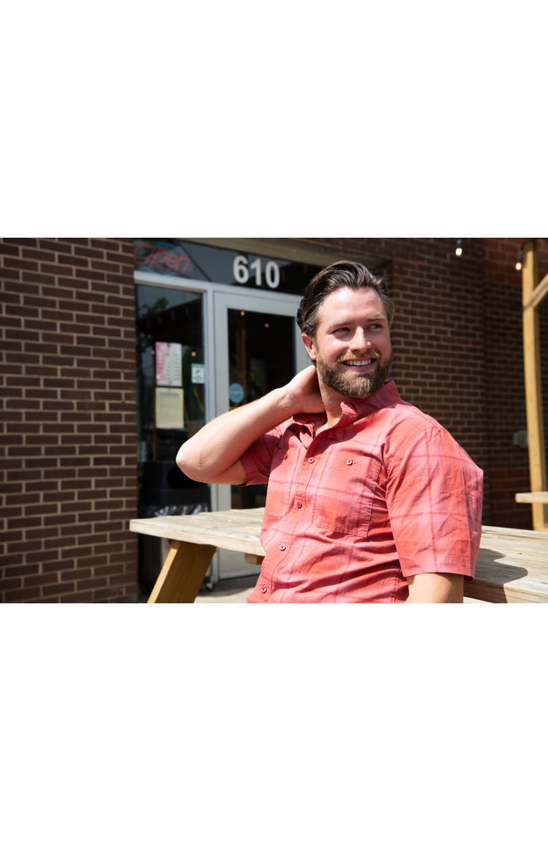 Mountain Khakis Dune Short Sleeve Woven Shirt, Alternate, color, Terracotta