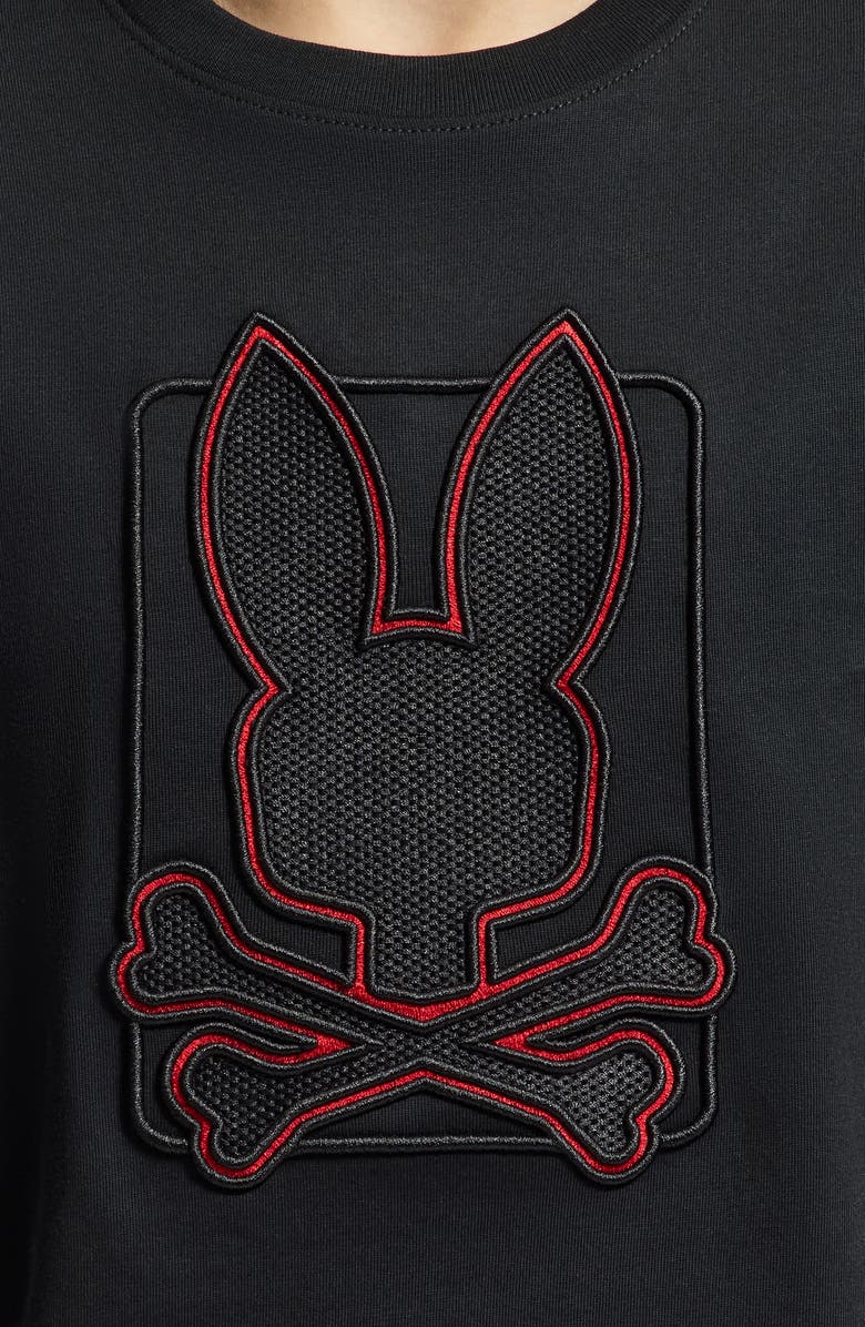 Psycho Bunny Kids' Pierce Embroidered T-Shirt, Alternate, color,