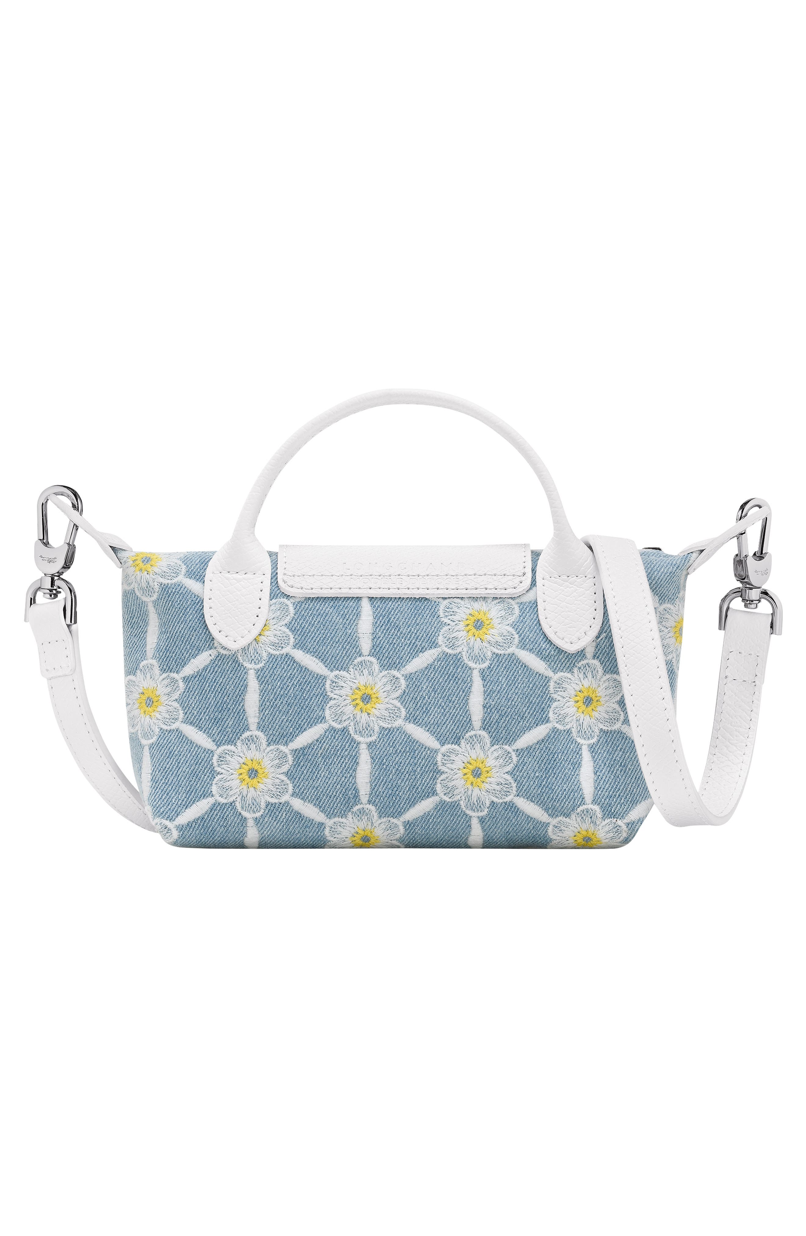Longchamp Le Pliage Daisy Cosmetics Case, Alternate, color, 