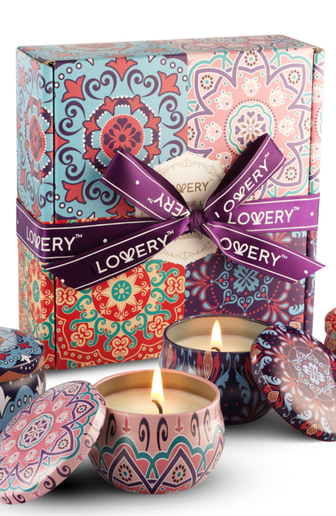 Travel Candle 4-Piece Gift Set
