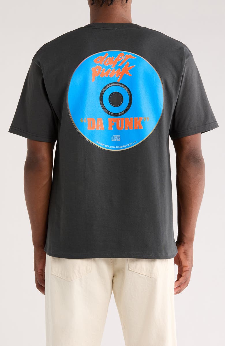 PLEASURES x Daft Punk Da Funk Cotton Graphic T-Shirt, Alternate, color, 