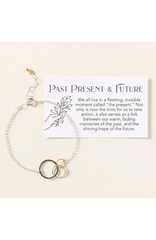 Freshie & Zero Freshie And Zero Past Present Future Bracelet In Multi