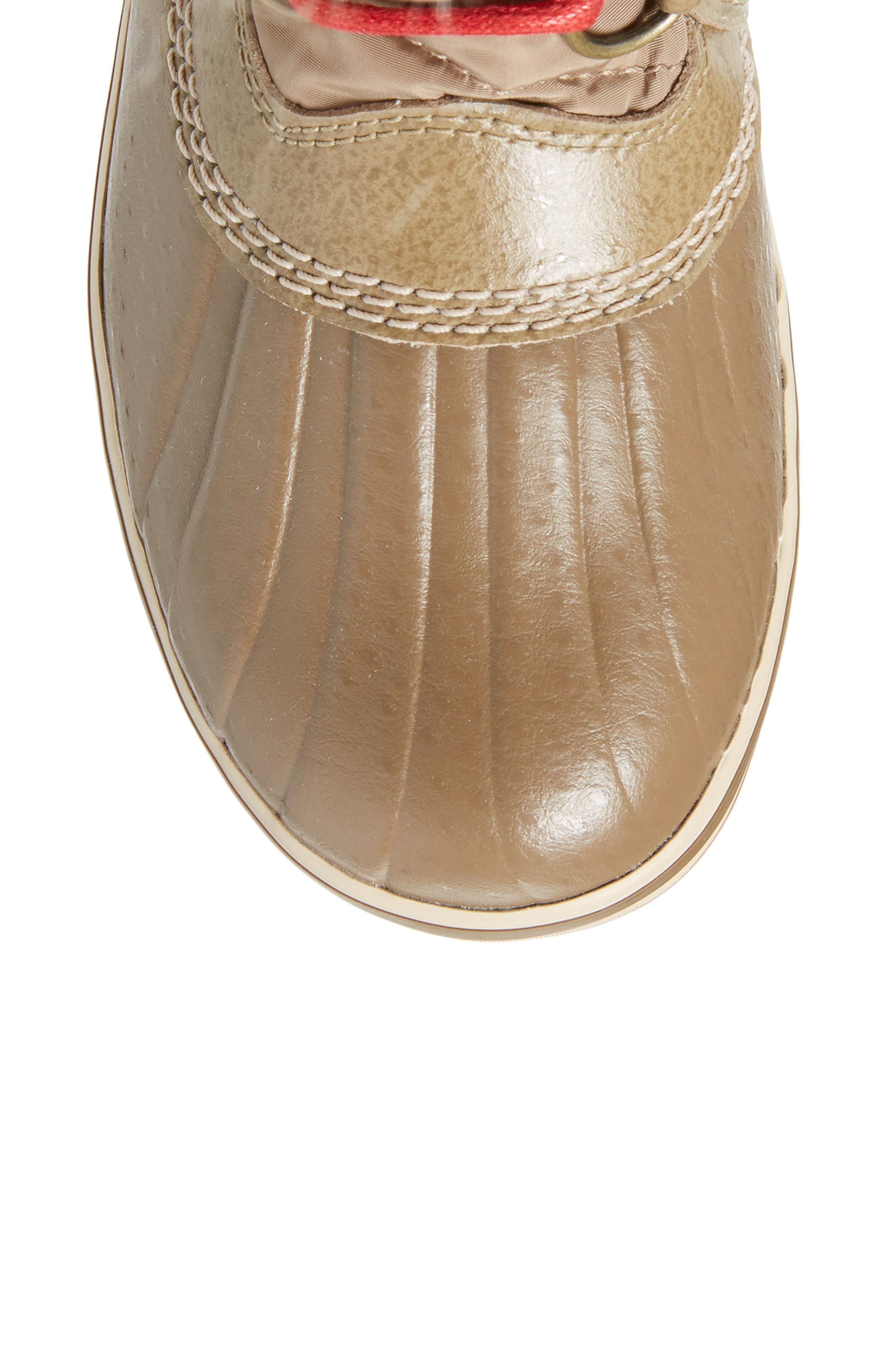 'Tofino II' Faux Fur Lined Waterproof Boot, Alternate, color, KHAKI II