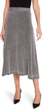 NIC+ZOE Pixel Knit Midi Skirt