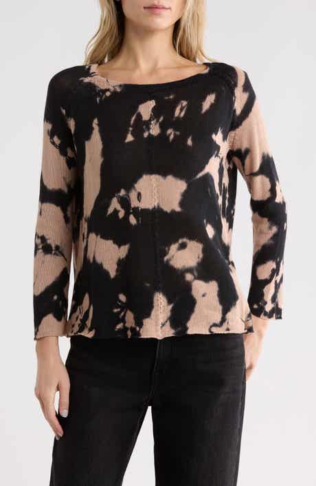 Willow Tie Dye Linen & Cotton Sweater