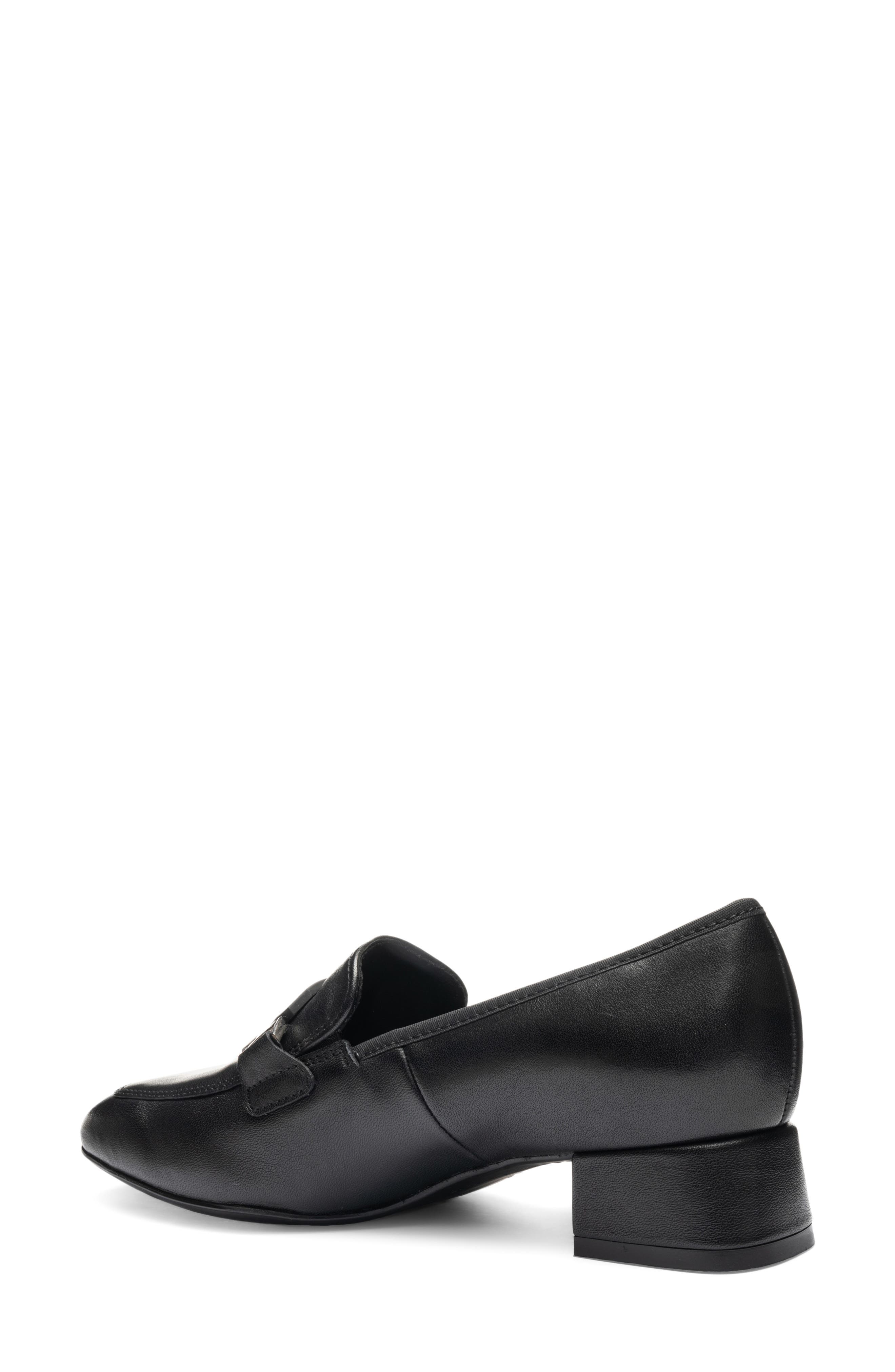 ara Giza Loafer Pump, Alternate, color, Black