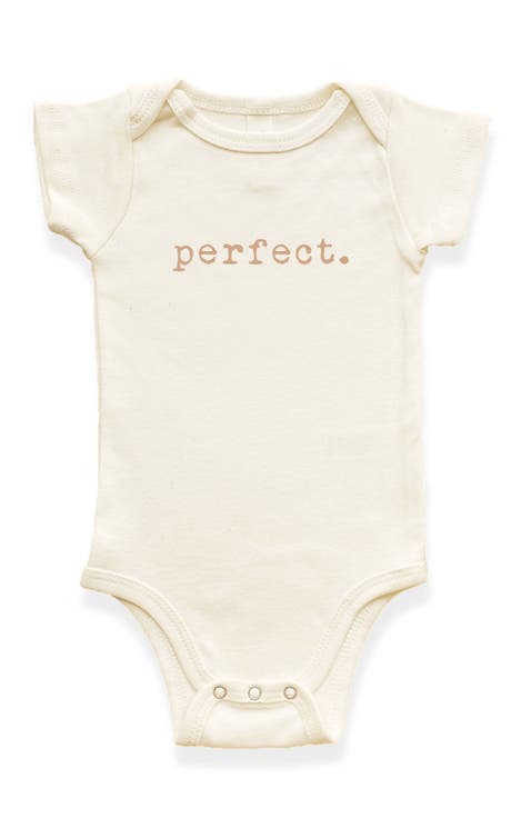Perfect Organic Cotton Baby Bodysuit