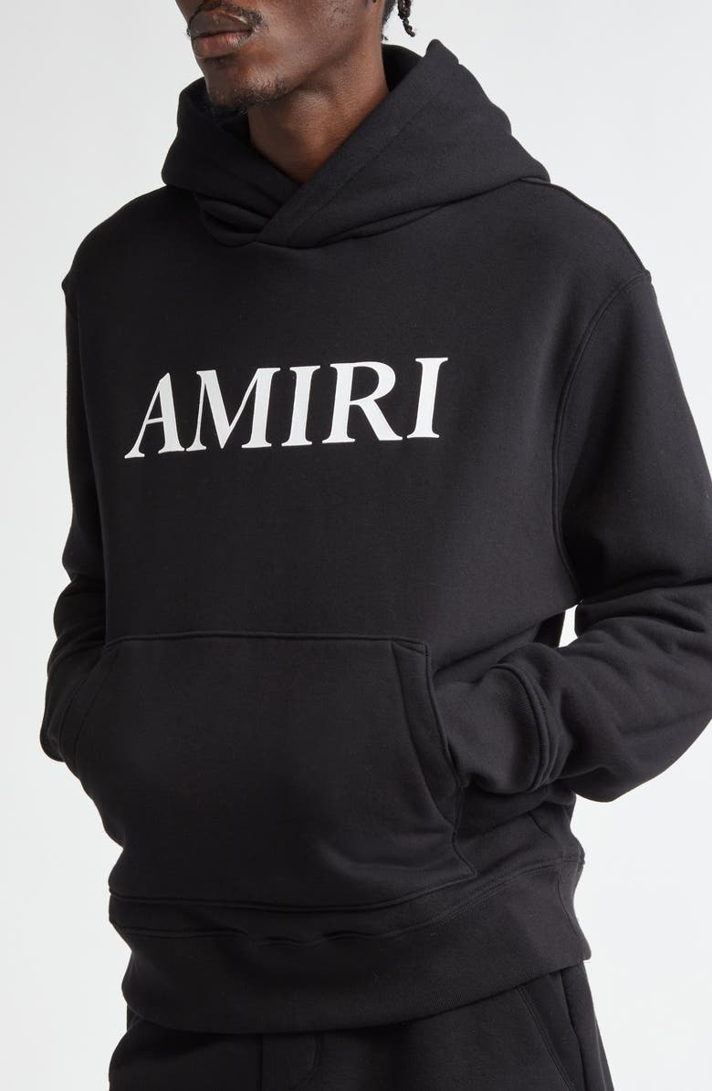 AMIRI Core Logo Hoodie, Alternate, color, Black