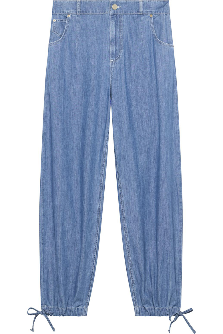 Balloon Jeans, Alternate, color, Blue