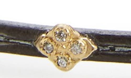 ARMENTA ARMENTA OLD WORLD SKINNY CRIVELLI DIAMOND BANGLE 