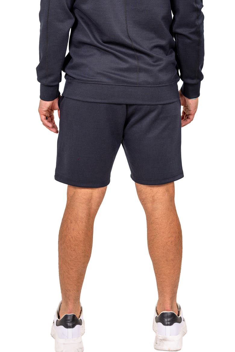 Elastic Waist Drawstring Shorts, Alternate, color, BLACK